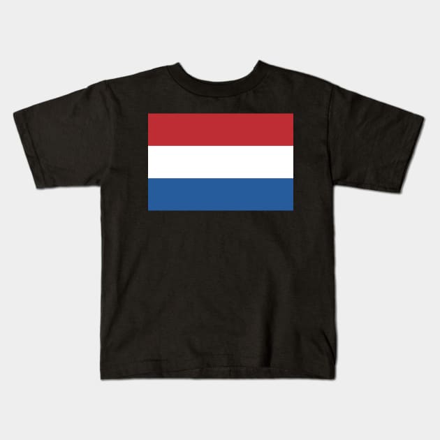 Netherlands Kids T-Shirt by Wickedcartoons